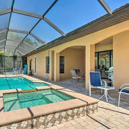 Canalfront Cape Coral Home With Patio And Grill! Zewnętrze zdjęcie