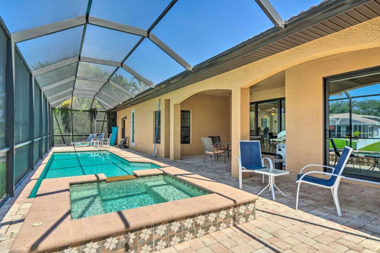 Canalfront Cape Coral Home With Patio And Grill! Zewnętrze zdjęcie