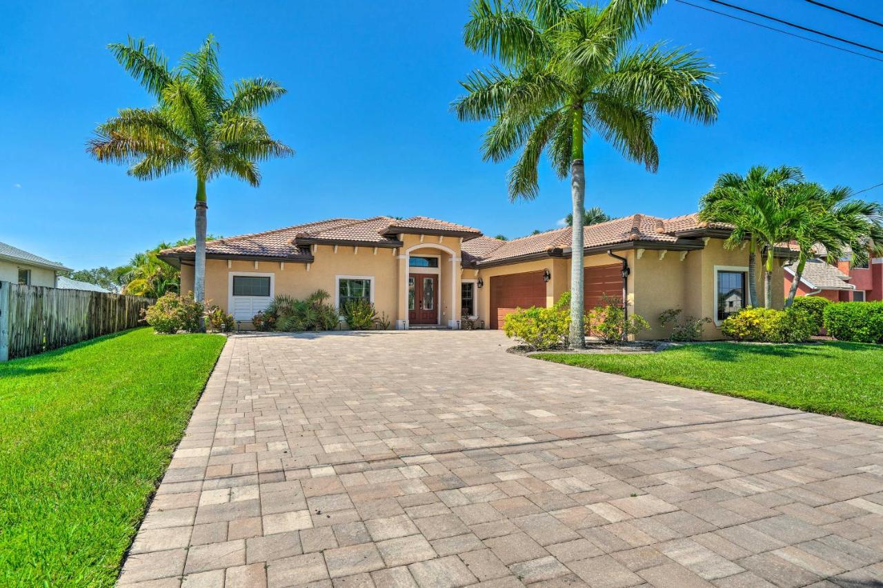 Canalfront Cape Coral Home With Patio And Grill! Zewnętrze zdjęcie