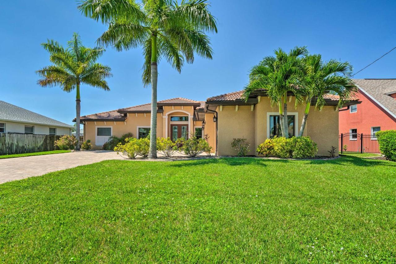 Canalfront Cape Coral Home With Patio And Grill! Zewnętrze zdjęcie