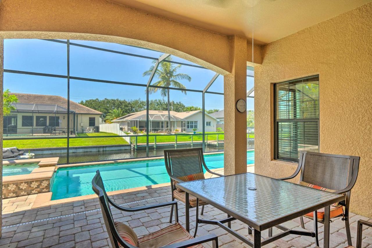 Canalfront Cape Coral Home With Patio And Grill! Zewnętrze zdjęcie