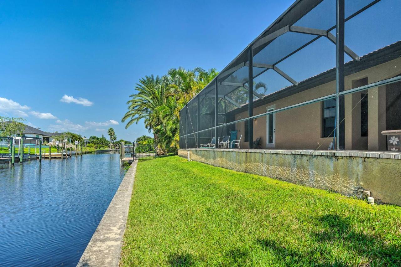 Canalfront Cape Coral Home With Patio And Grill! Zewnętrze zdjęcie