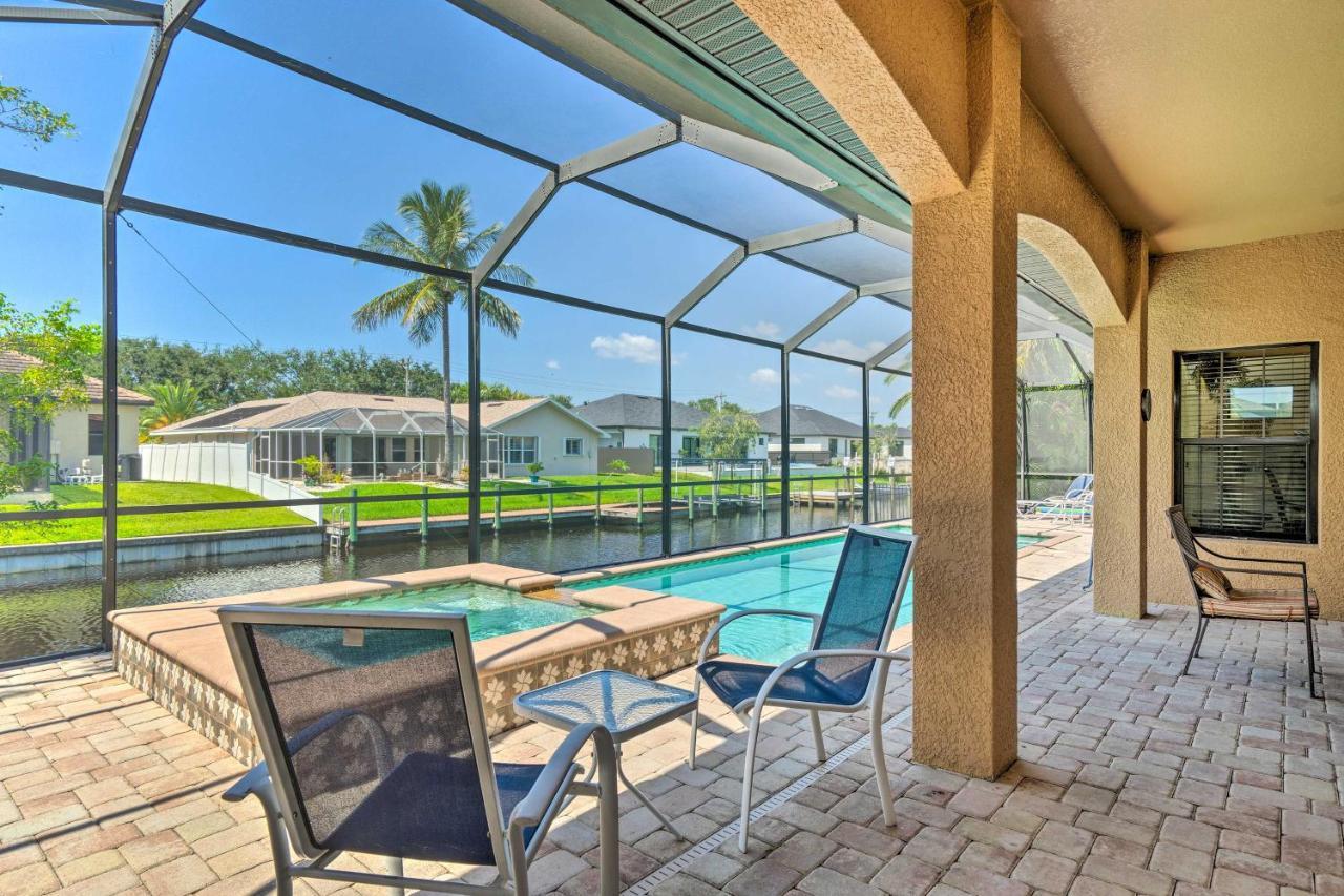 Canalfront Cape Coral Home With Patio And Grill! Zewnętrze zdjęcie